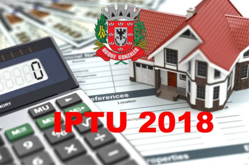 IPTU 2018 DISPONÍVEL PARA PAGAMENTO